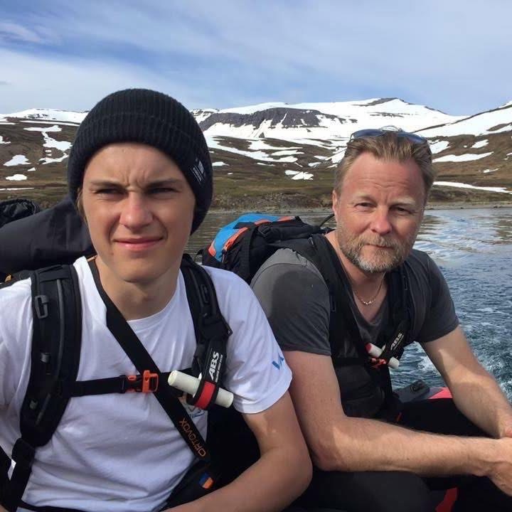 Captains Larus and Tristan Isfeld